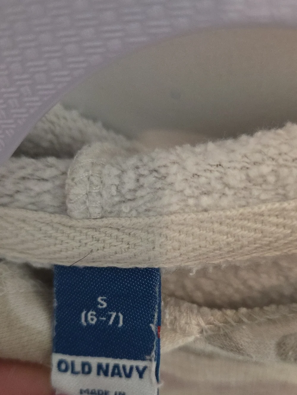 Old Navy Girls' Cropped Camouflage Hoodie - Pastel Camo
